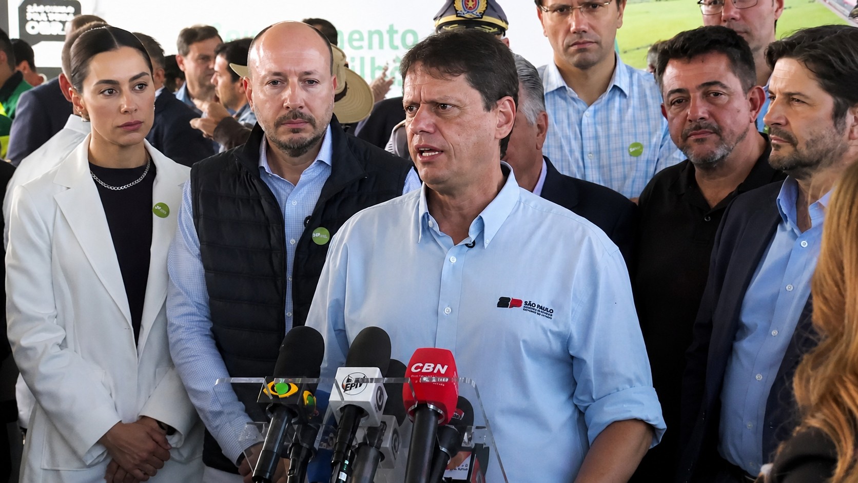 Tarcísio critica possível tarifa de 25% dos EUA sobre produtos brasileiros