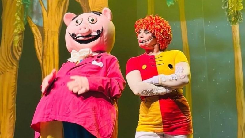 Natal recebe espetáculo infantil gratuito com personagens do Sítio do Picapau Amarelo