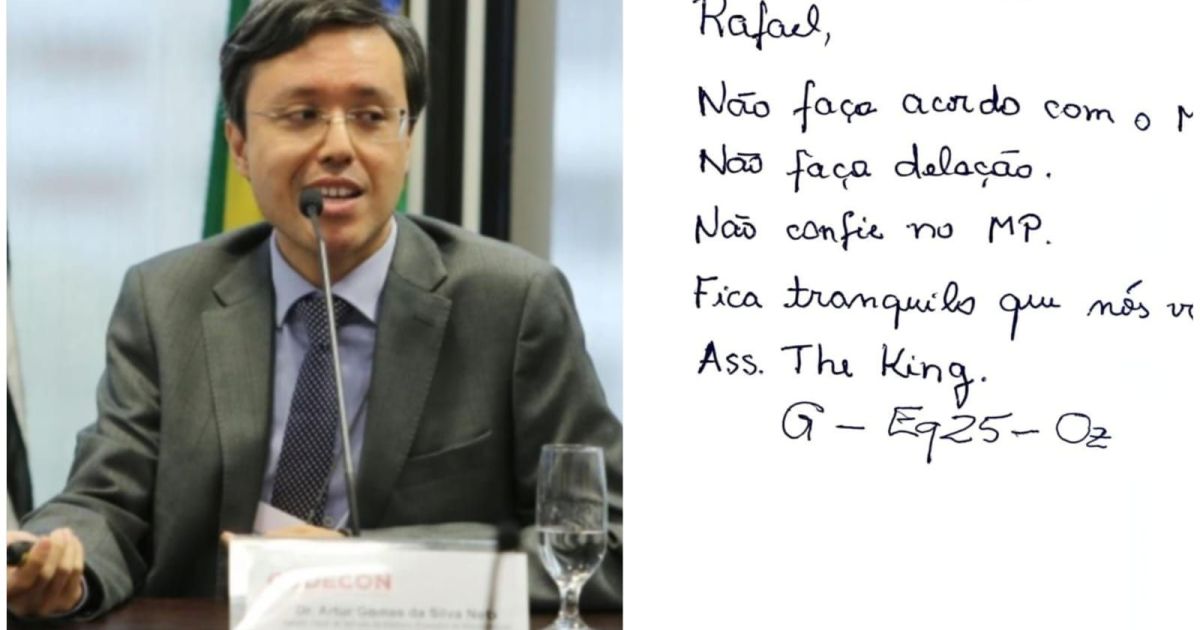 Cartas de ex-auditor preso em SP revelam orientações para não colaborar com MP