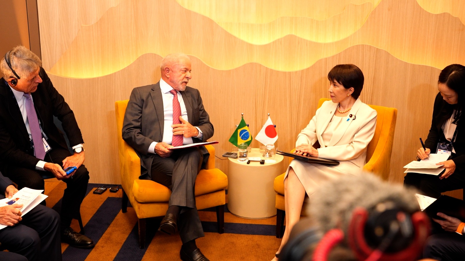 Lula e primeira-ministra japonesa discutem acordo Mercosul-Japão na cúpula do G7