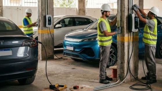 Lei estadual garante instalação de carregadores para carros elétricos em condomínios do RN