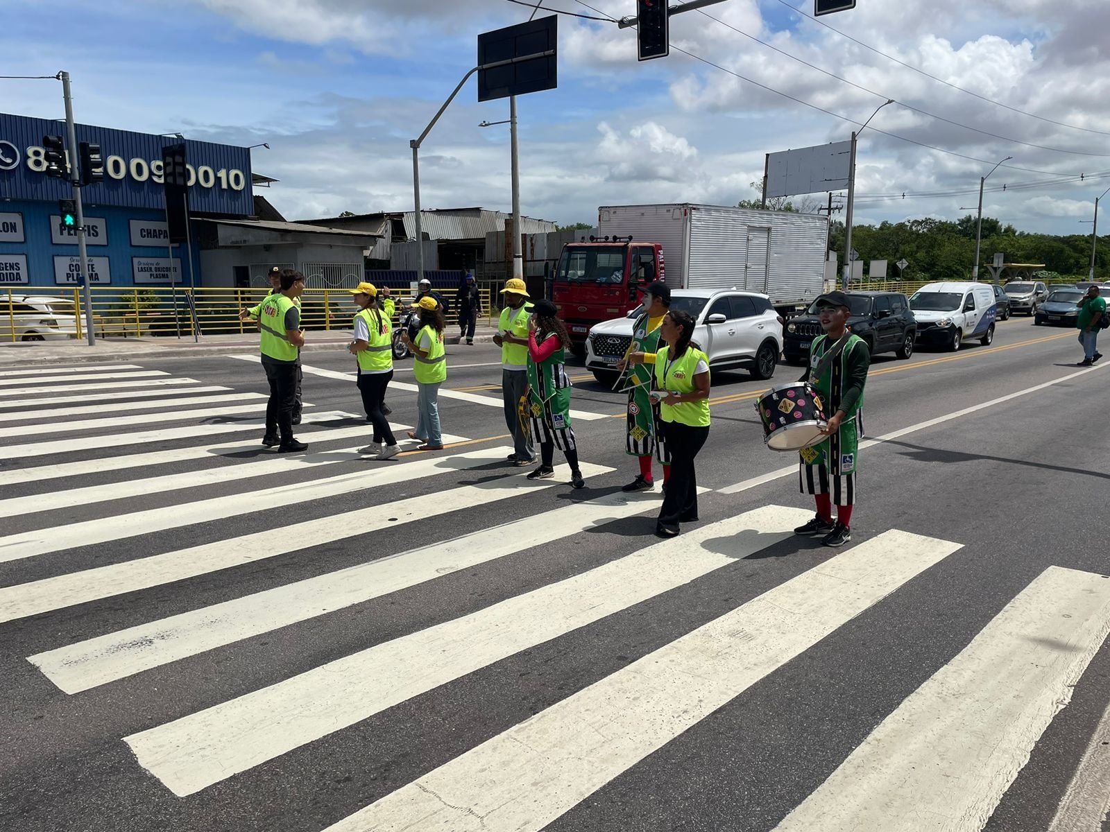 Natal ganha novo semáforo para travessia segura