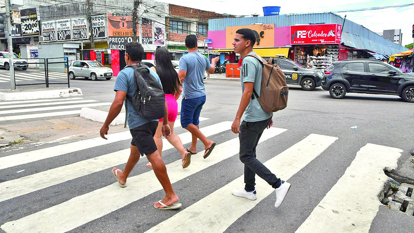 Natal reduz em 65% acidentes com pedestres, indica STTU
