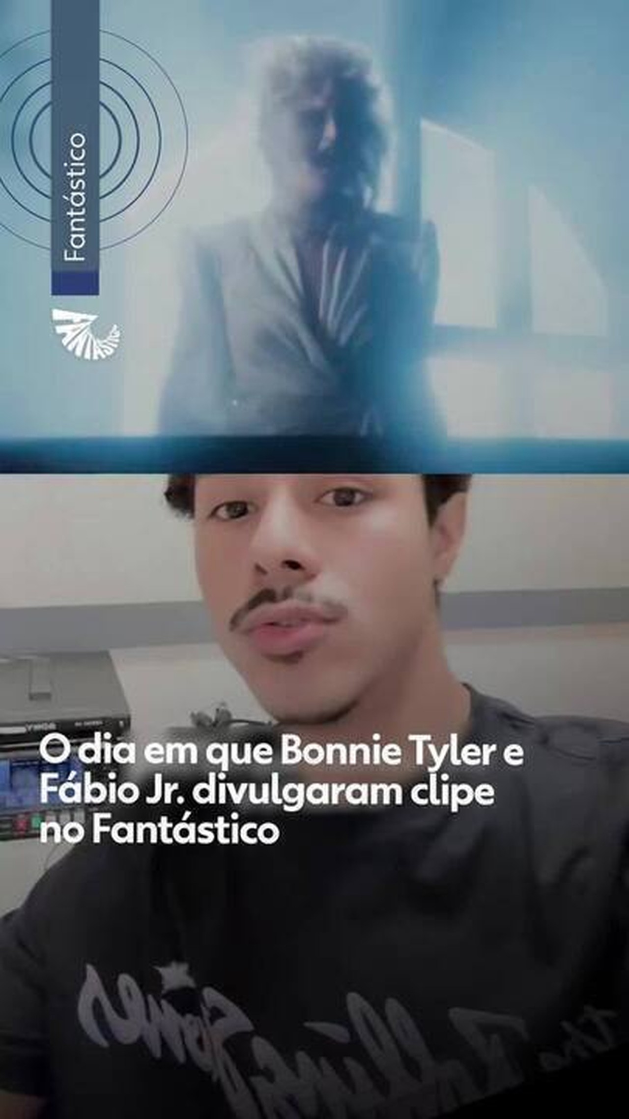 A trajetória de Bonnie Tyler e Fábio Jr. em parceria histórica no Fantástico