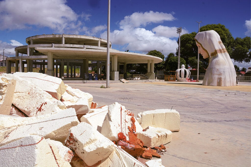 ASecretaria de Infraestrutura de Natal prorroga obras complementares do Santuário e define entrega para dezembro