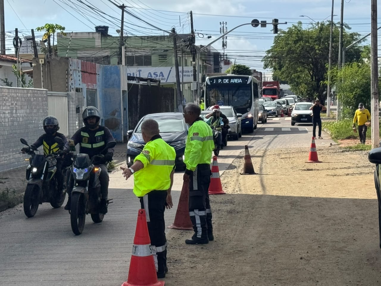 Nova fase de obras na Avenida Jerônimo Câmara altera trânsito em Natal