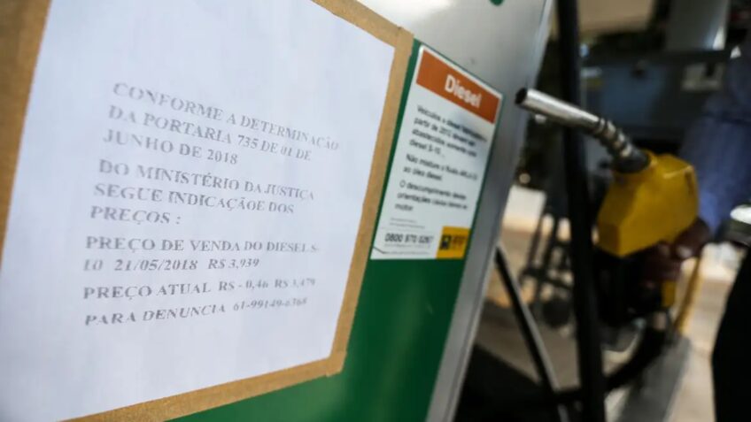 Governo e Petrobras freiam alta do diesel e preço cai