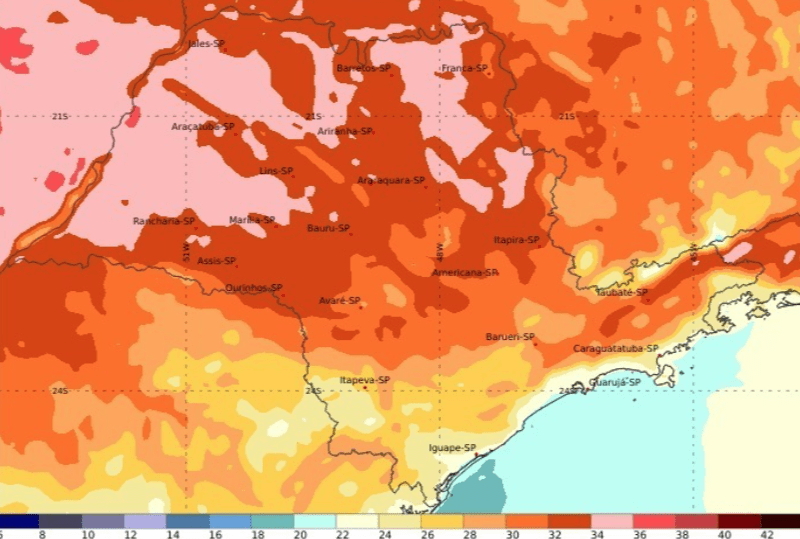 Defesa Civil emite alerta vermelho devido à onda de calor em São Paulo