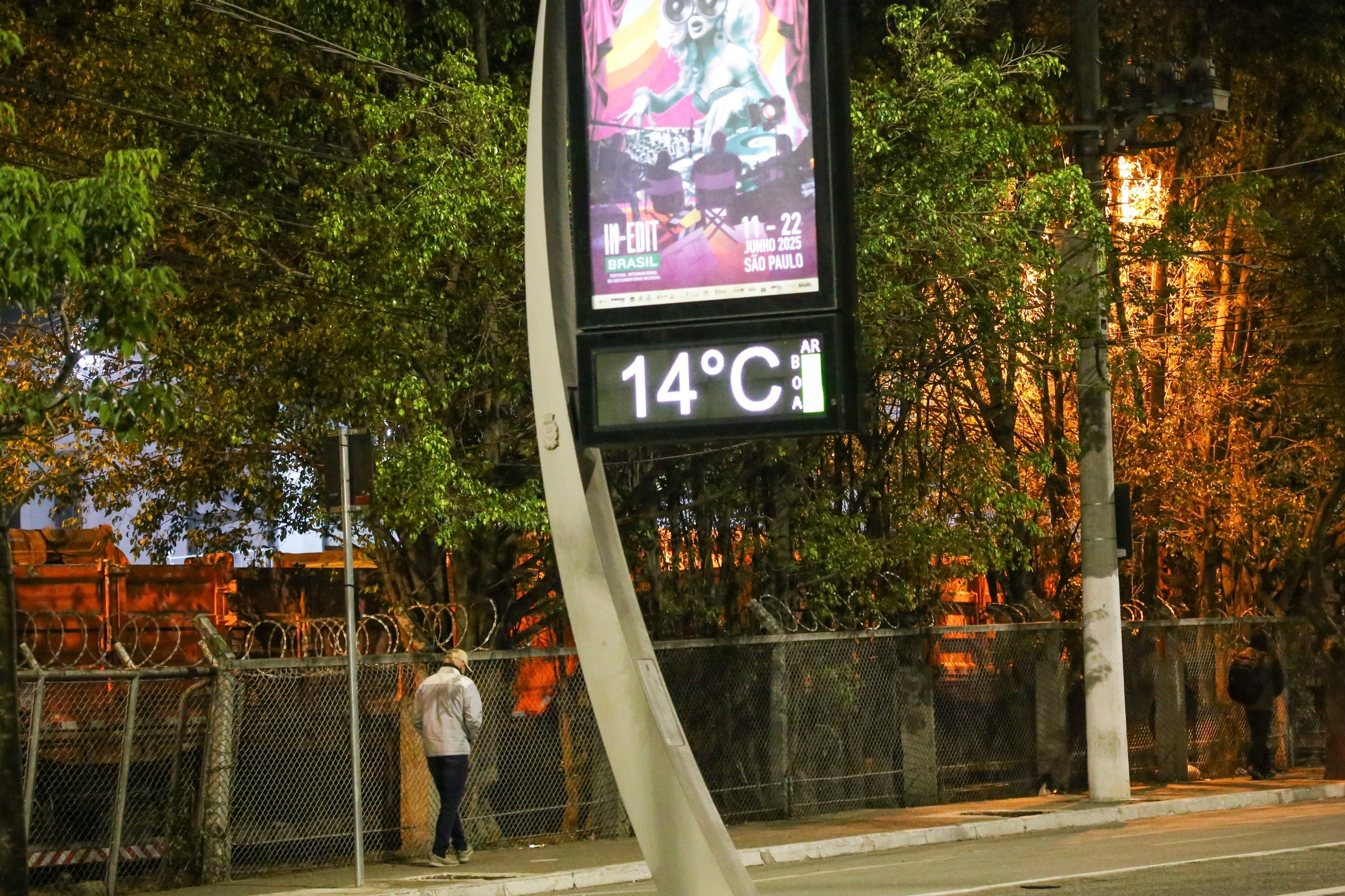 Onda de frio traz mínimas abaixo de 0°C no Sul e máxima de 14°C em SP