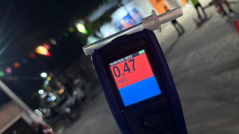 CPRE prende três motoristas por embriaguez em operação no interior do RN