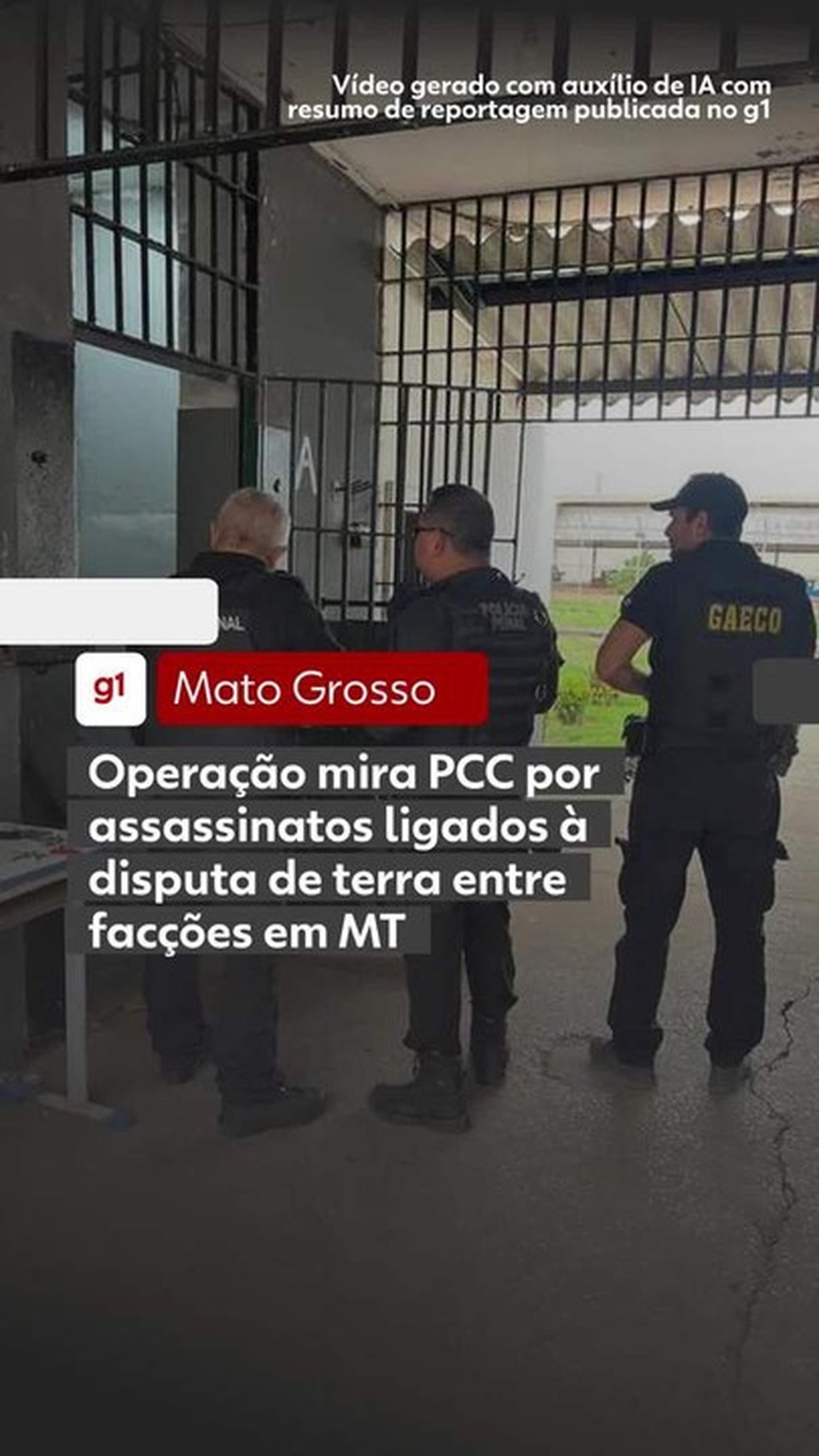 Operação Líbano desarticula grupo do PCC ligado a assassinatos em MT e RO
