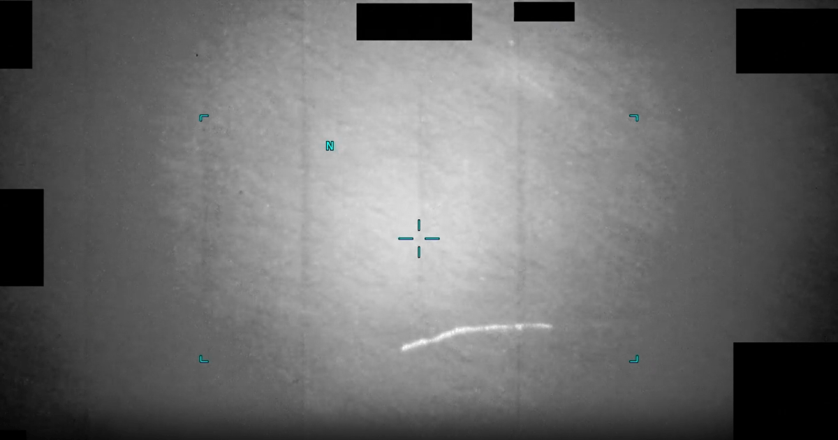 Comando Indo-Pacífico revela imagens de OVNI no Mar da China Meridional