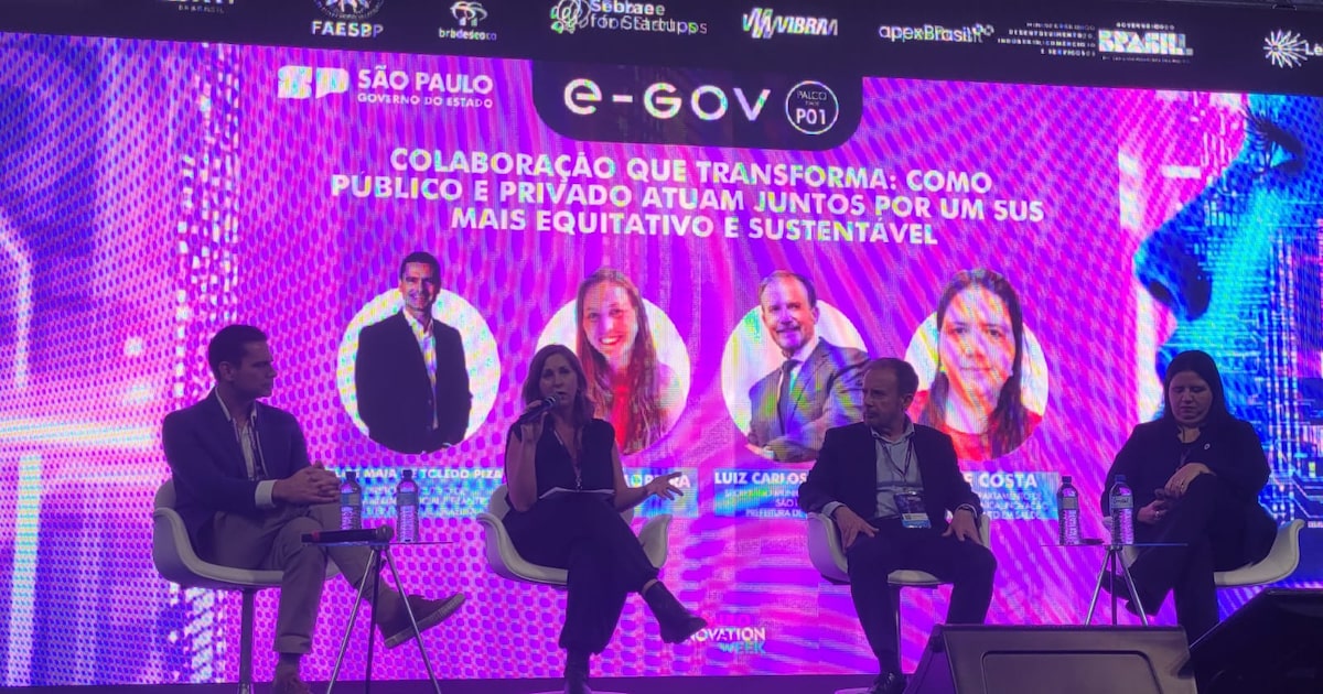 Colaboração Público-Privada impulsiona SUS no SP Innovation Week