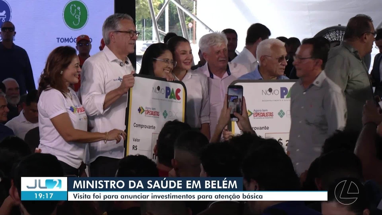 Ministério da Saúde entrega tomógrafo, veículos e cirurgias ao Pará