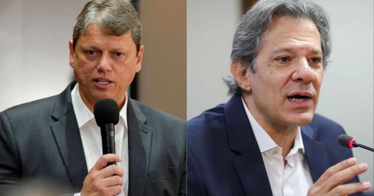 Paraná Pesquisas: Tarcísio lidera segundo turno em SP com 51,4% contra 37,9% de Haddad