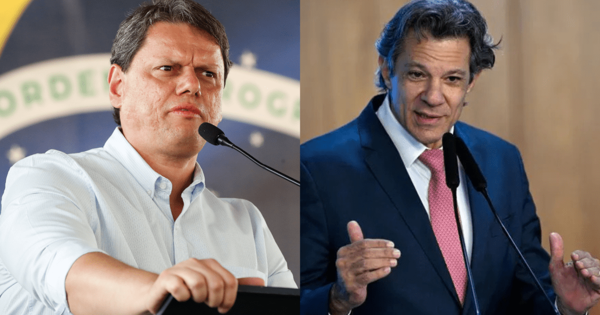 Paraná Pesquisas: Tarcísio lidera intenções de voto para o Palácio dos Bandeirantes em SP; Haddad aparece em segundo