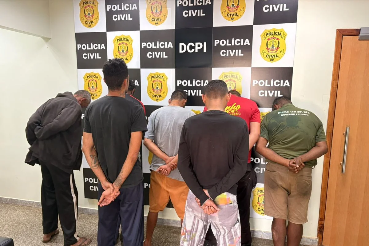 PCDF retira 38 criminosos de circulação em operação no Distrito Federal