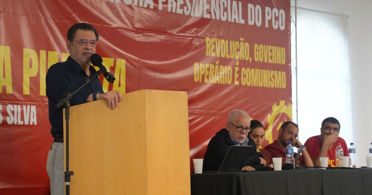 PCO oficializa candidatura de Rui Costa Pimenta à Presidência da República