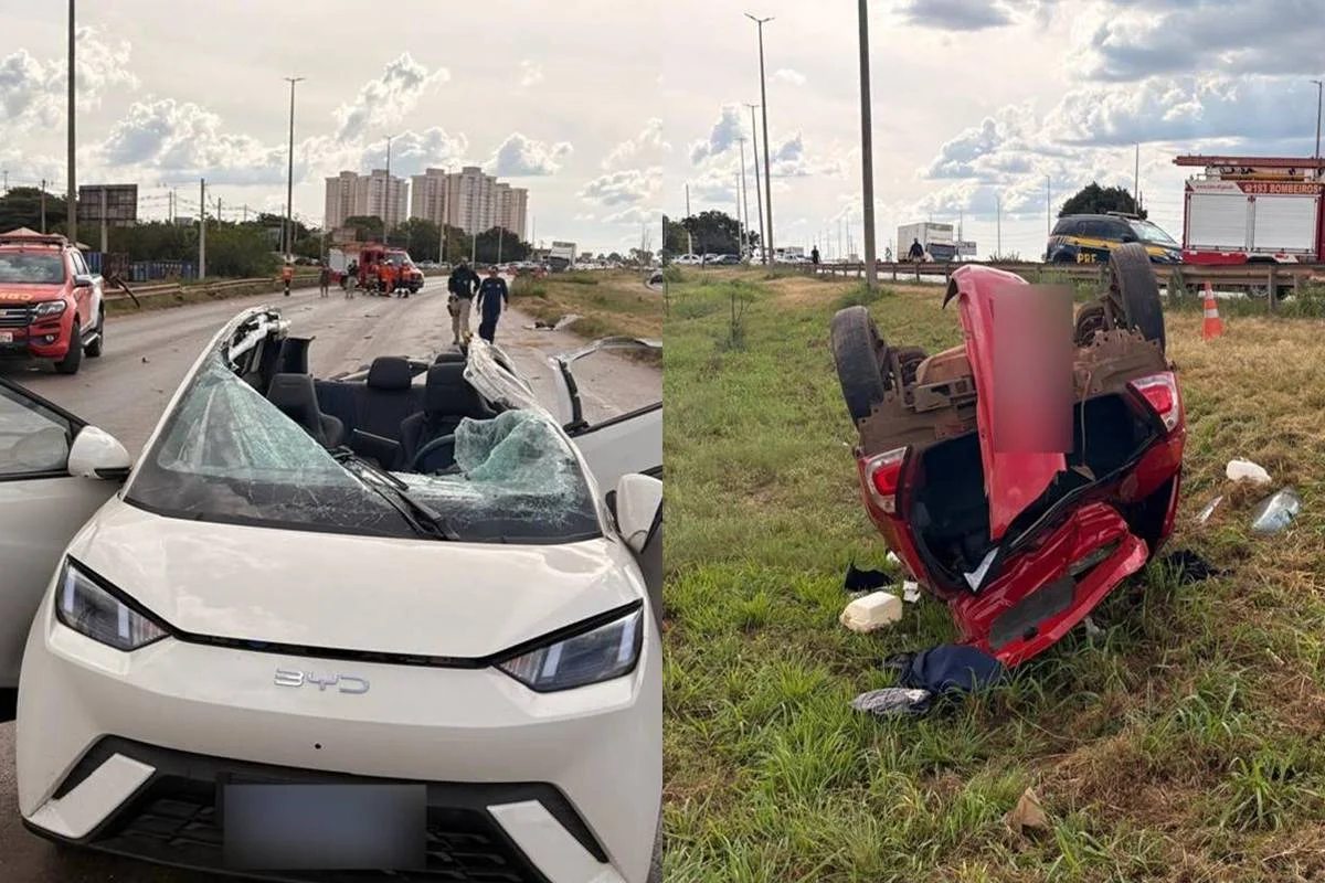 Perícia definirá responsabilidade de homem que cedeu carro a adolescente na BR-070