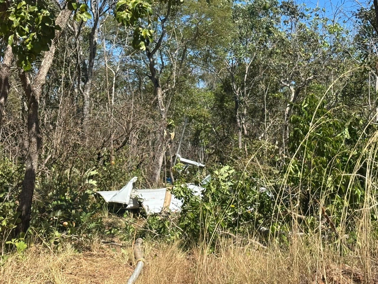 Piloto de avião que caiu em Palmas e deixou dois mortos segue internado