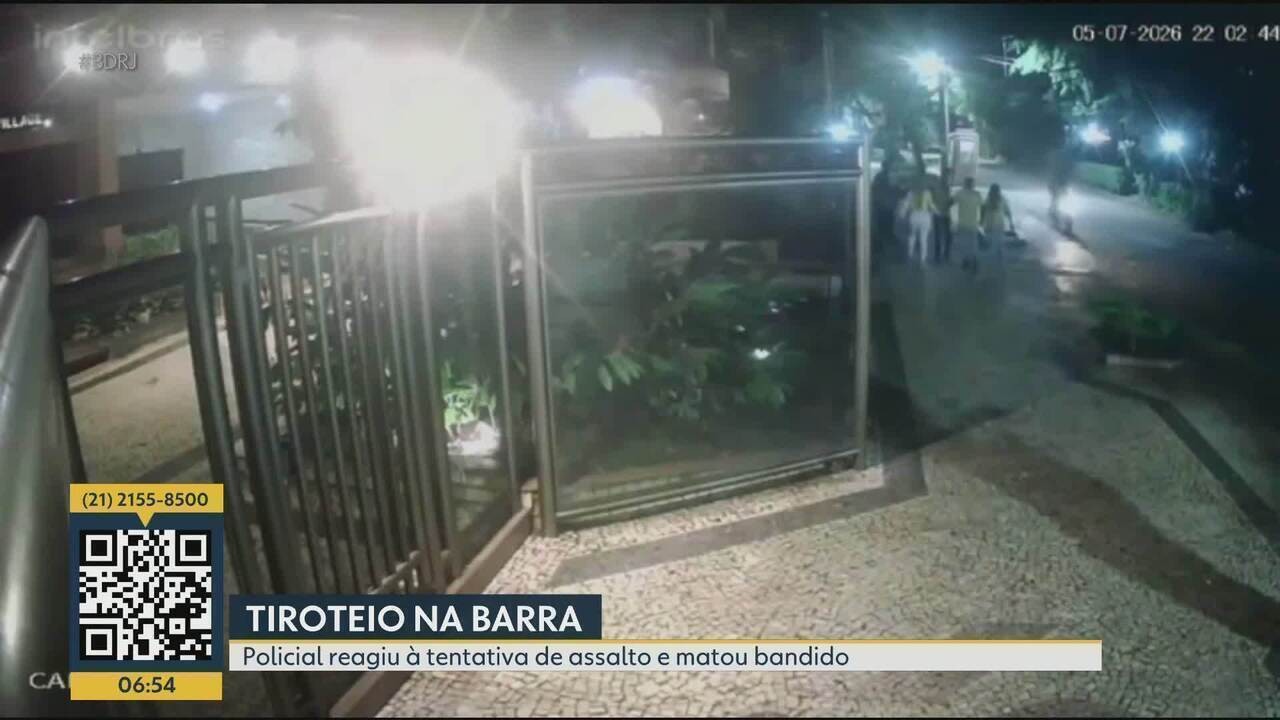 PM reage a tentativa de assalto e mata suspeito na Barra da Tijuca