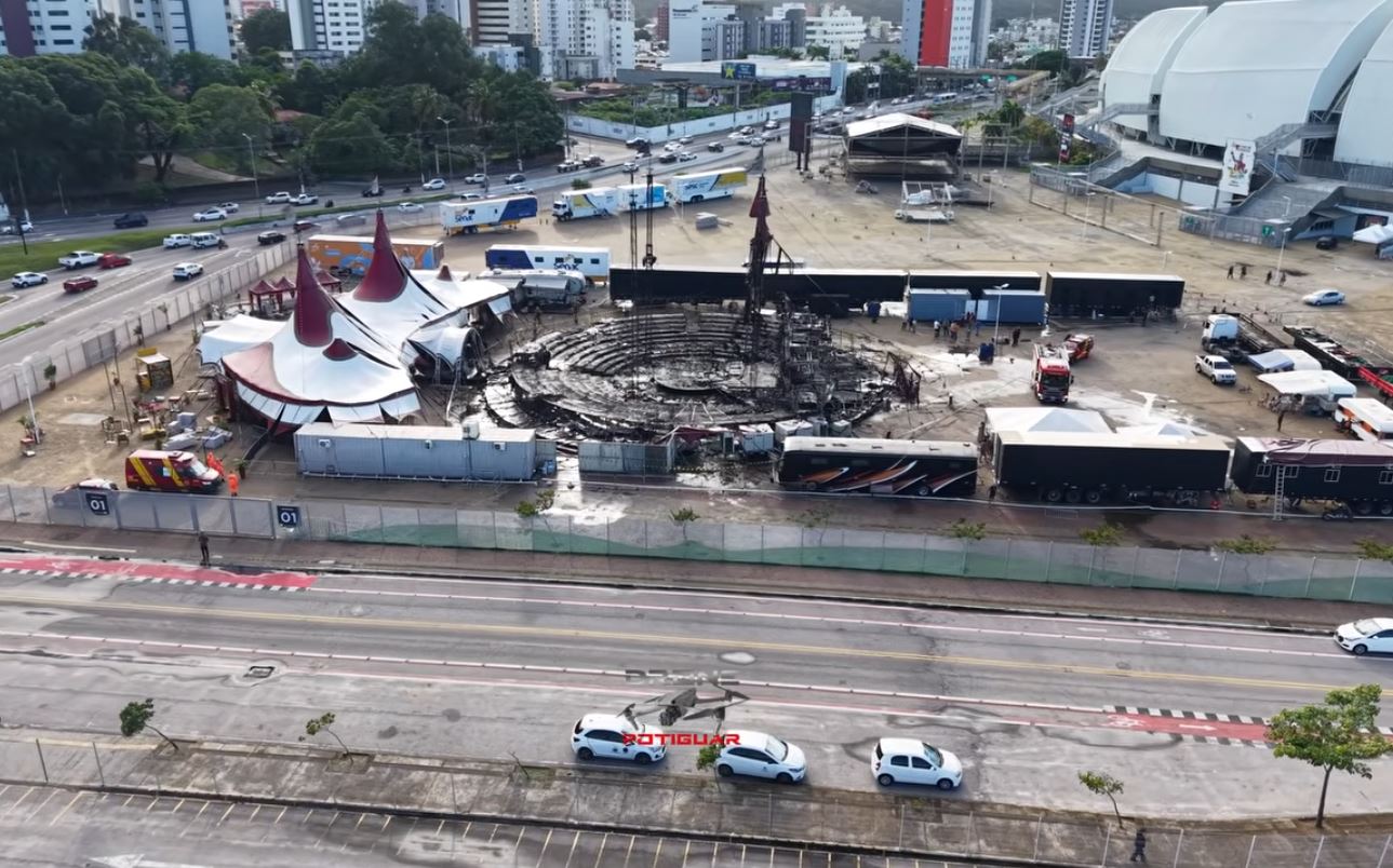 Polícia Científica investiga incêndio que devastou Circo do Tirú em Natal