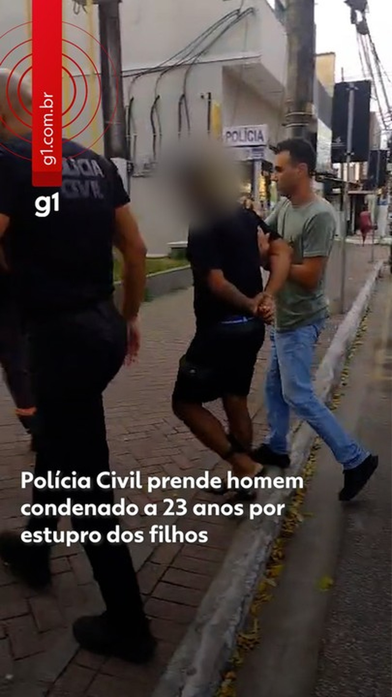 Polícia prende casal condenado por estuprar os próprios filhos