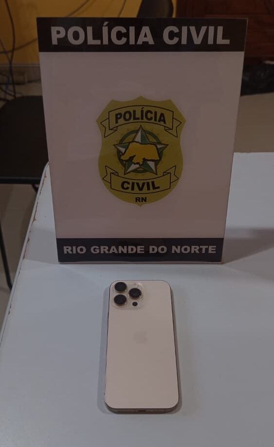 Polícia Civil recupera iPhone 16 Pro Max furtado