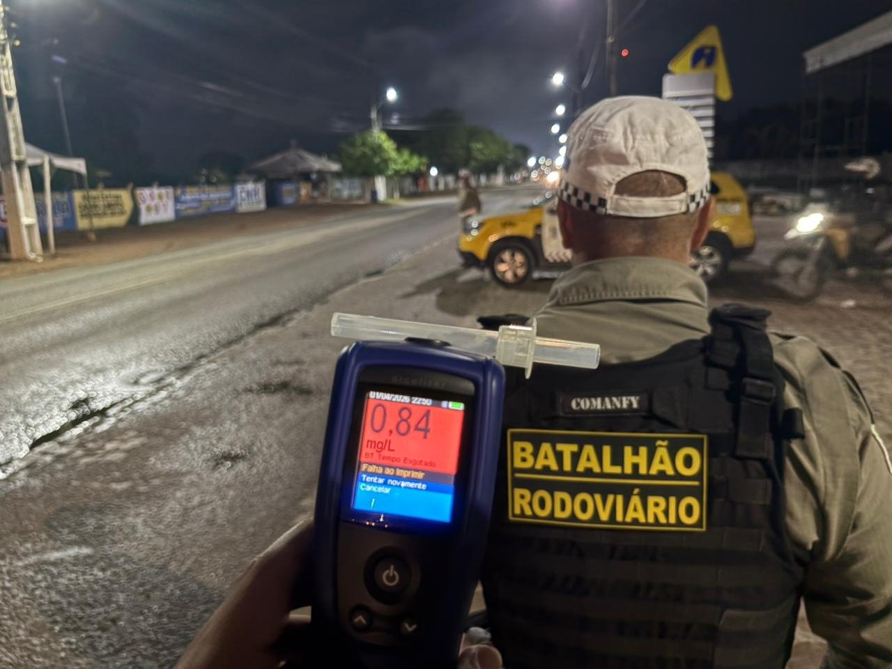 CPRE prende motoristas por embriaguez e reforça segurança no trânsito