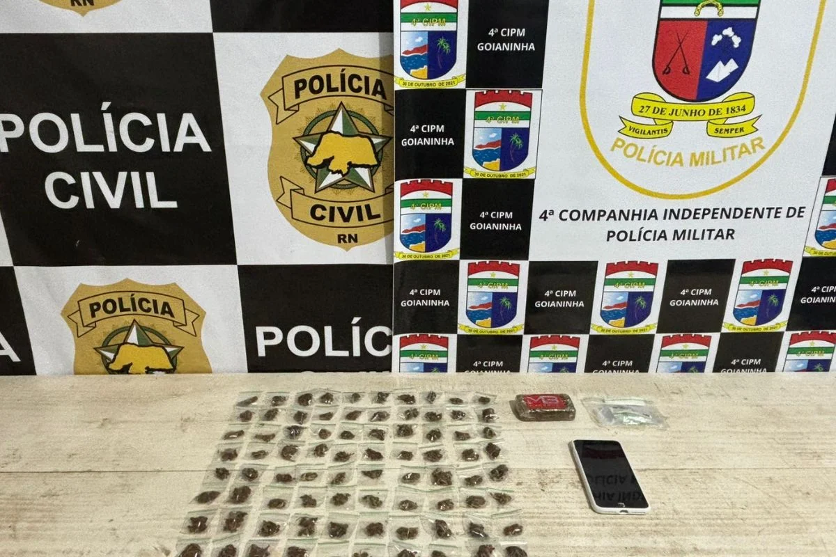 Forças de Segurança do RN prendem “disciplina” em Pipa