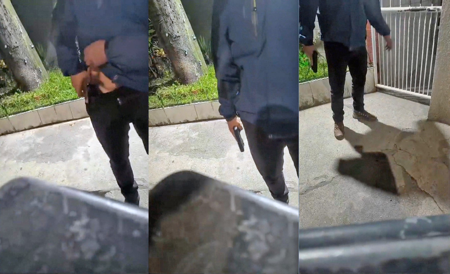 Porteiro ameaça motoboy com arma e gera protesto violento em São Gonçalo