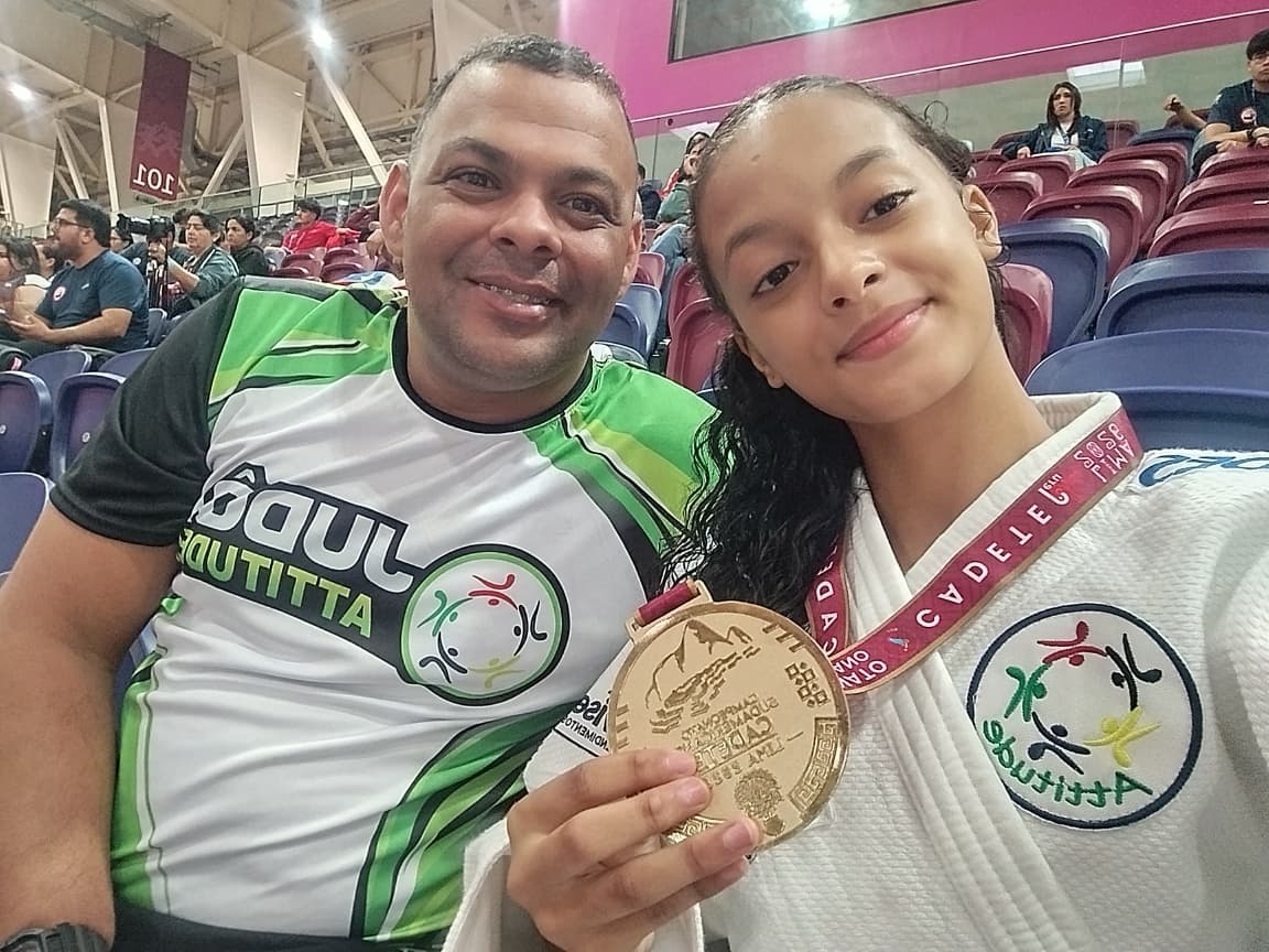 Judoca Laryssa Santos conquista bicampeonato Sul-Americano
