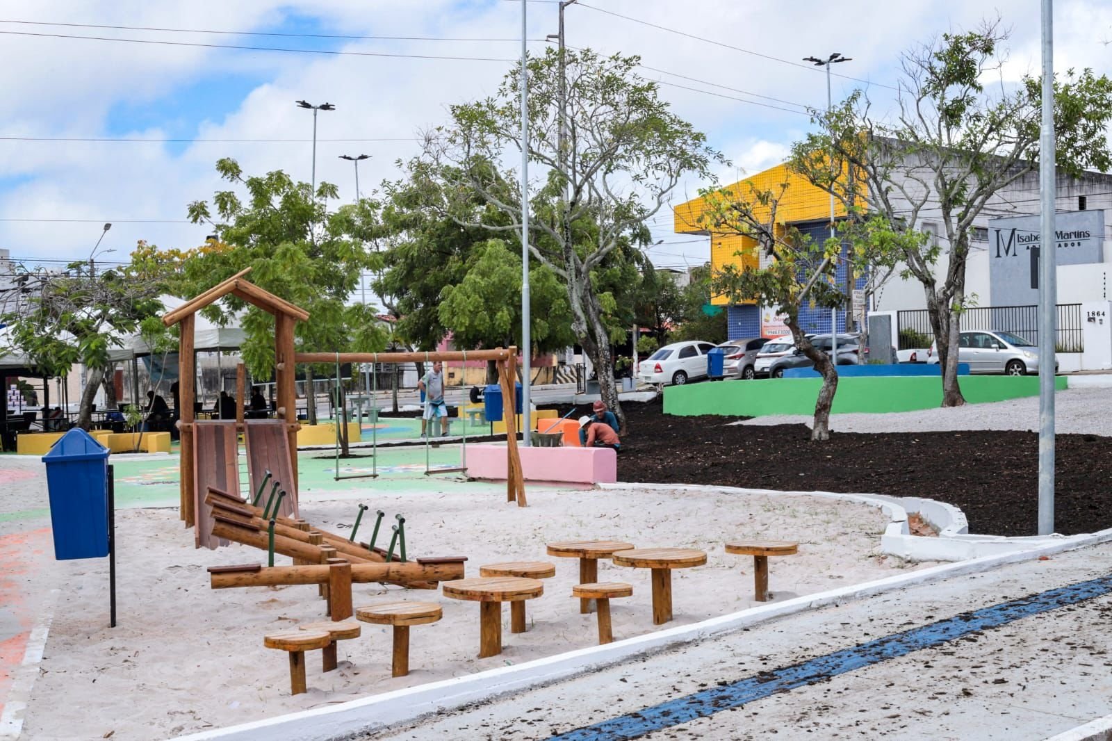 Praça das Figurinhas reabre revitalizada em Candelária após investimento de R$ 470 mil