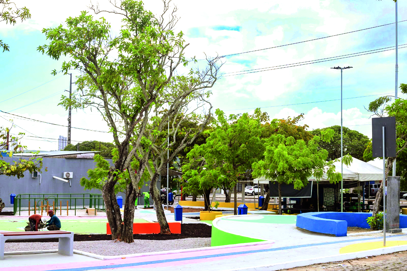 Prefeitura de Natal amplia requalificação de praças públicas