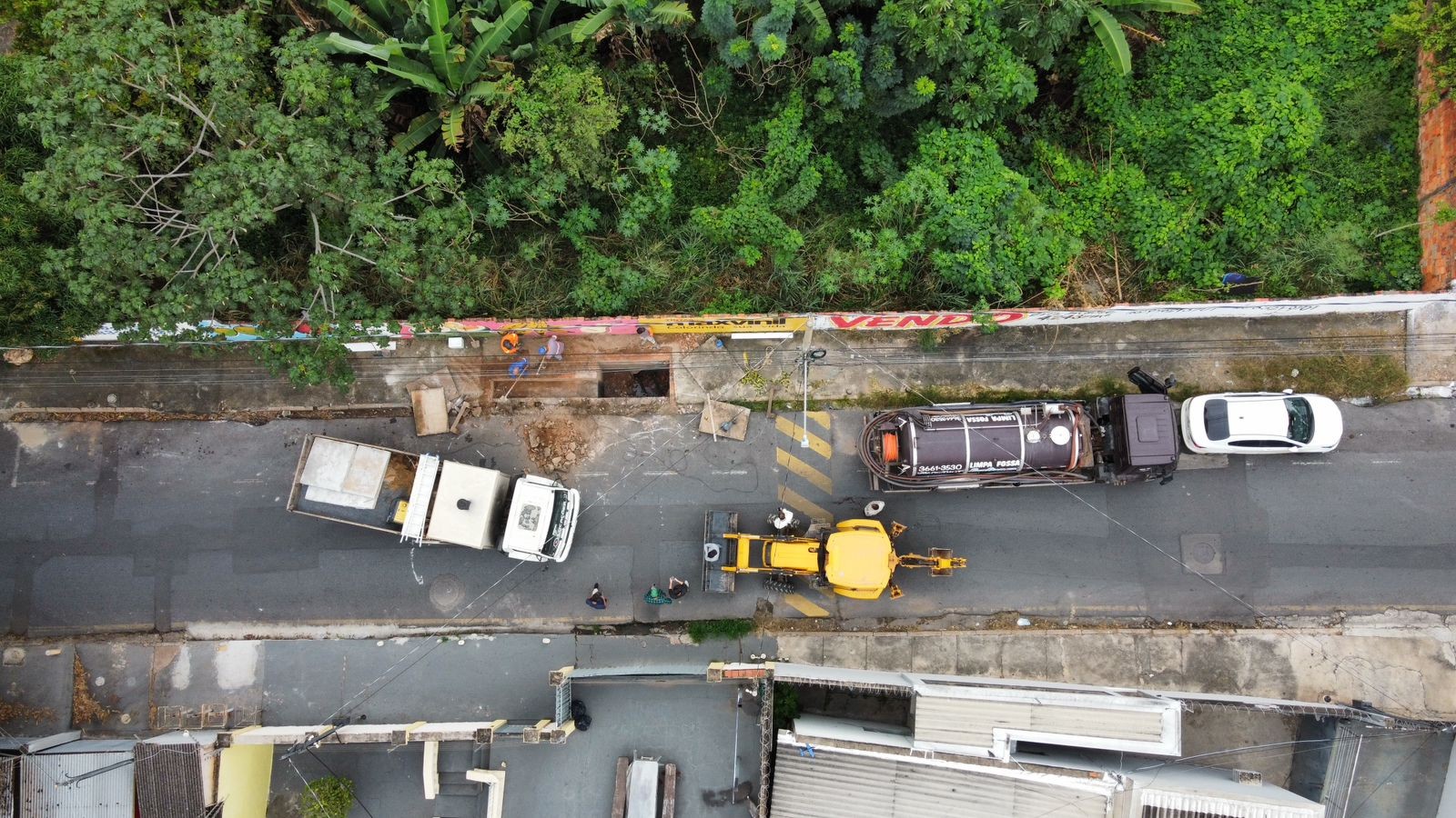 Prefeitura de Cuiabá reforma bueiro após estudante cair e se ferir