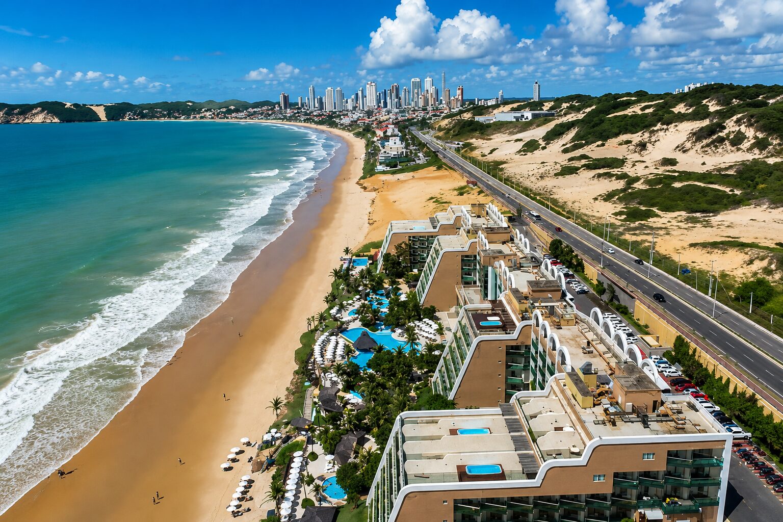 Prefeitura do Natal refuta perda definitiva de 40% do aterro de Ponta Negra, diz Funpec