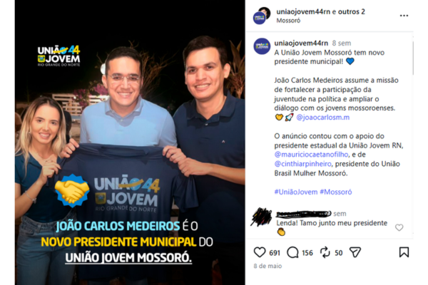 TRE-RN avança em investigação sobre perfil de propaganda eleitoral antecipada