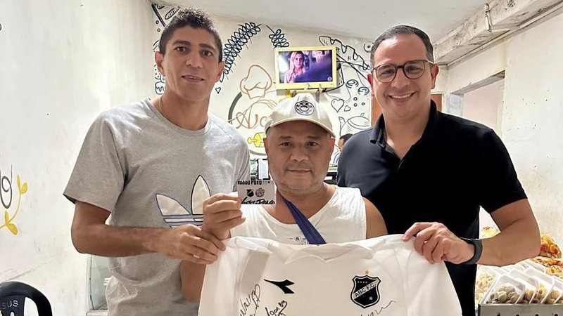 Presidente e capitão do ABC visitam torcedor agredido antes de clássico em Natal