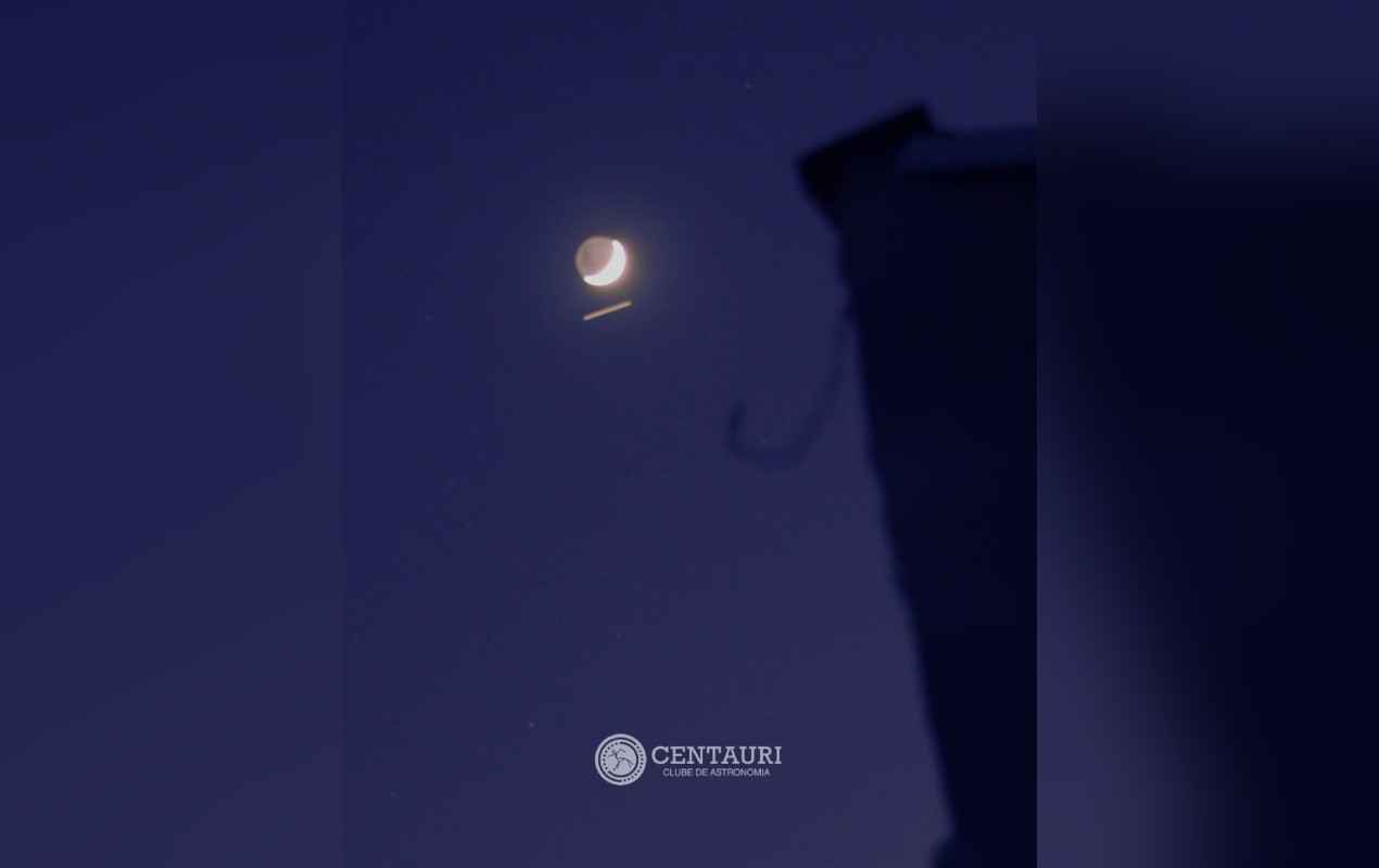 Professor de Itapetininga registra passagem da Estação Espacial Internacional