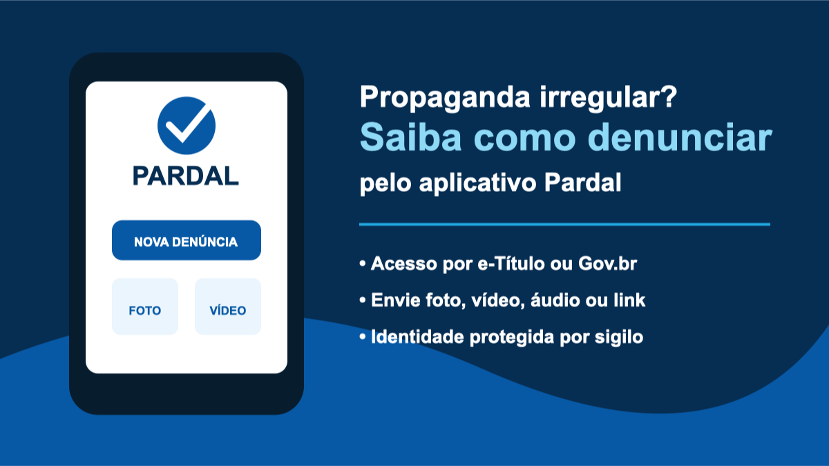 Pardal Móvel permite denunciar propaganda irregular nas Eleições 2026