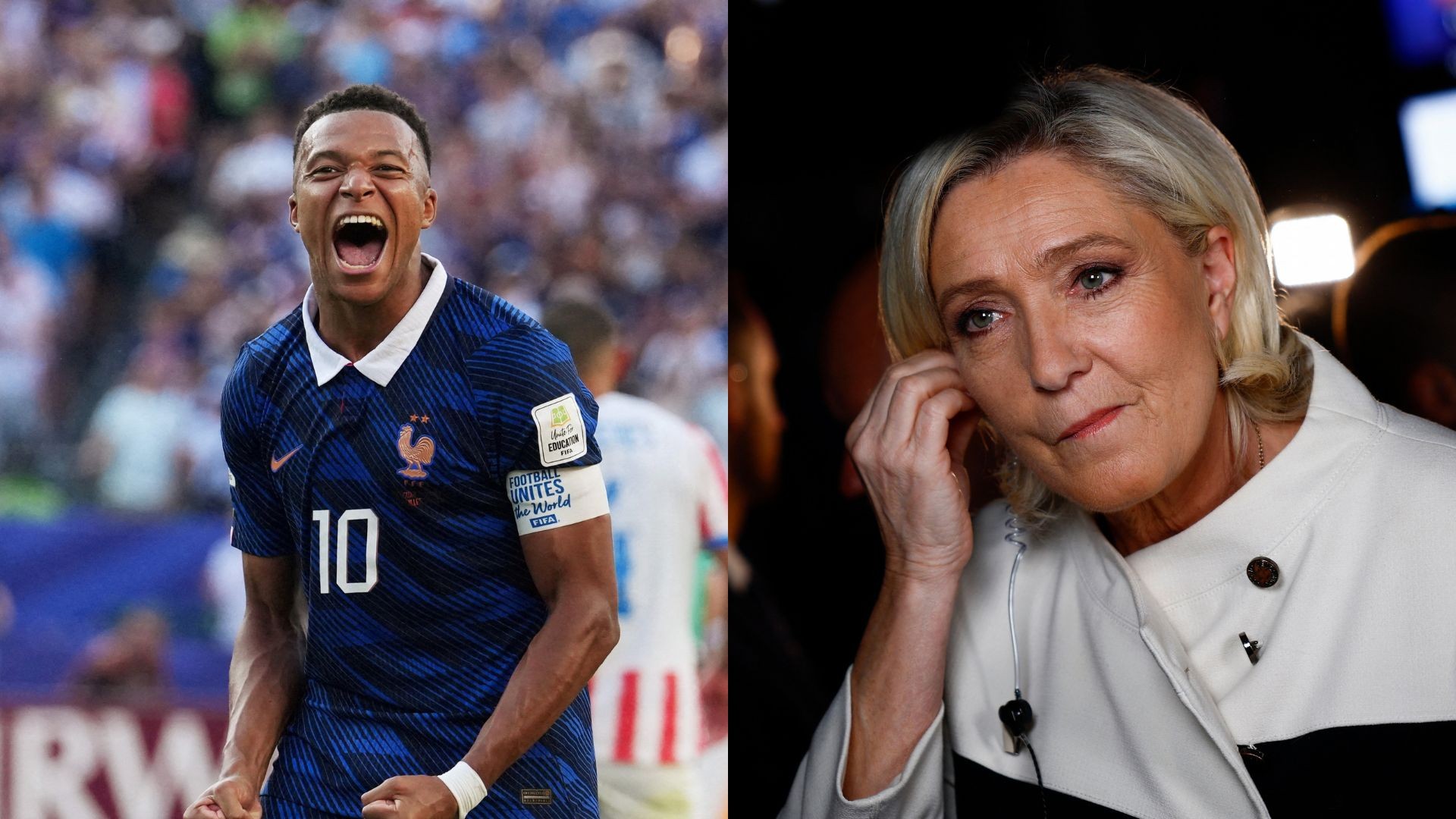 A trajetória de Mbappé e o embate com a extrema direita na França