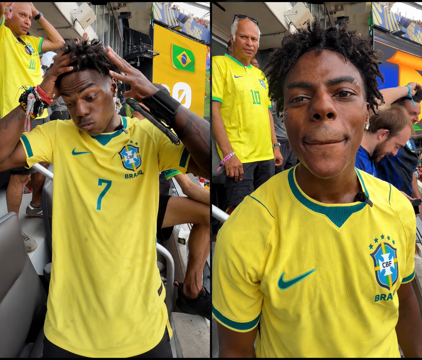 IShowSpeed, ícone do futebol online, é alvo de gesto racista de torcedor argentino