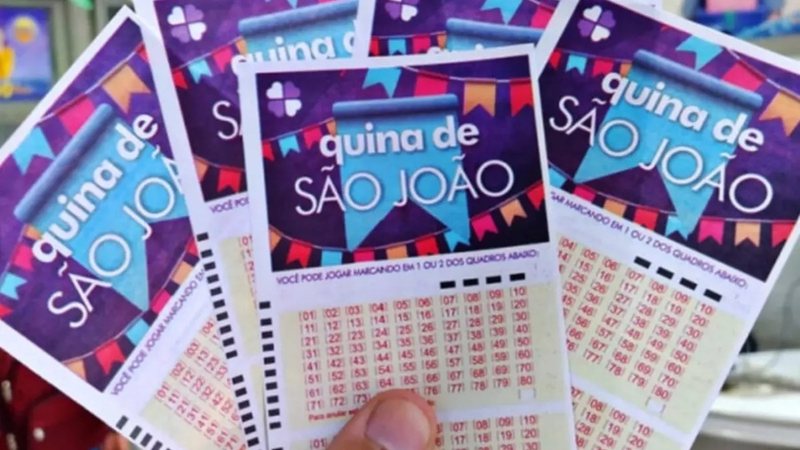 Quina de São João: apostas para prêmio de R$ 260 milhões fecham neste sábado (27)
