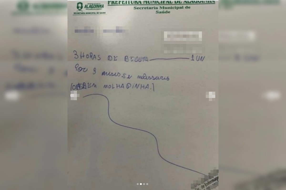 Prefeitura de Alagoinha afasta estagiárias após receita com recomendação sexual viralizar
