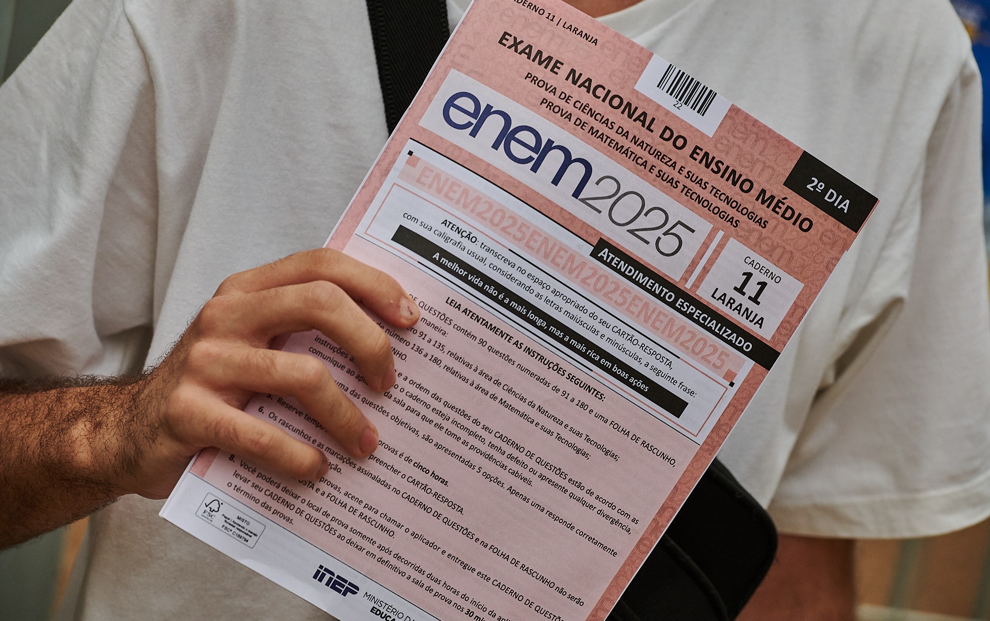 Redação do Enem 2025 tem menor número de notas mil desde 2014; apenas 10 alcançaram pontuação máxima