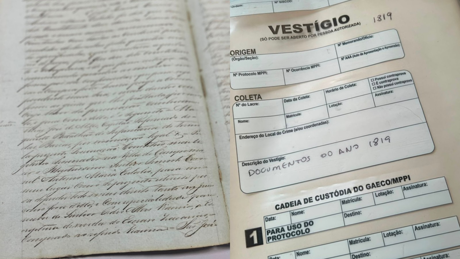 Documentos históricos com registros de escravizados são resgatados no PI