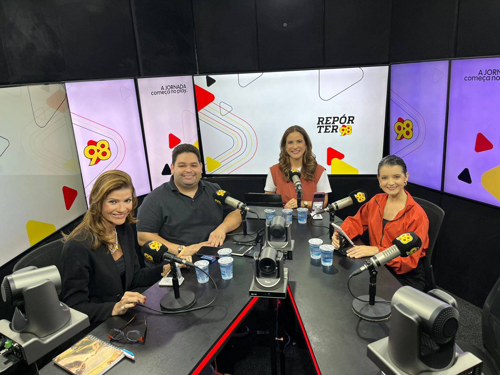 Repórter 98 debate futuro político do RN, combate à violência e infraestrutura nacional