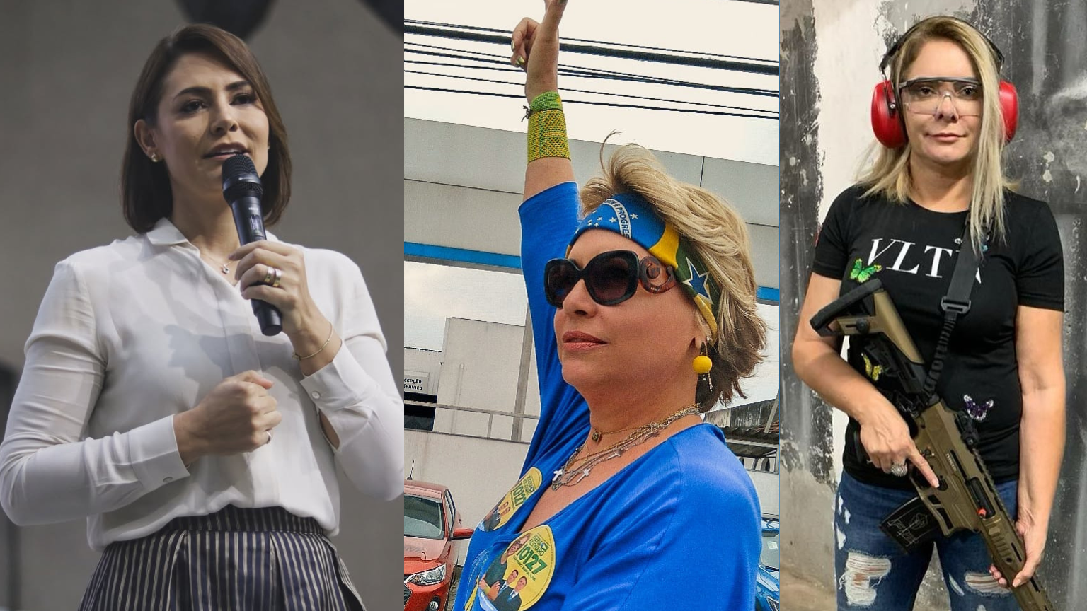 Conflitos familiares e investigações marcam a trajetória política de mulheres de Bolsonaro