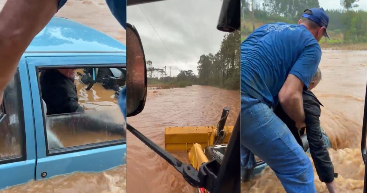 Alerta de chuvas intensas mantém risco elevado no Rio Grande do Sul