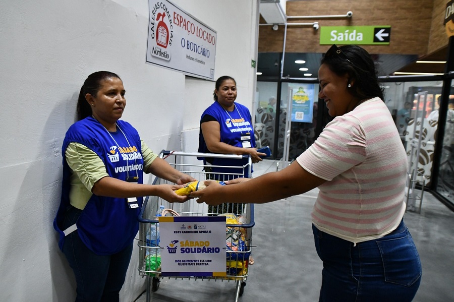 Secretaria Municipal do Trabalho e Assistência Social realiza terceira edição do Sábado Solidário em Natal